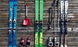 лыжи, инвентарь, спорт