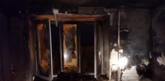 пожар на Васильева