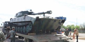 самоходная артиллерийская установка «Гвоздика»